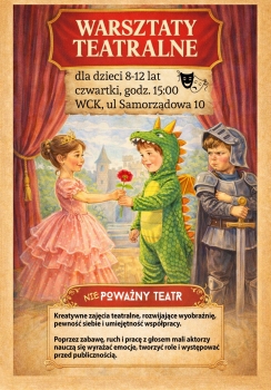 Warsztaty Teatralne 8+ | WCK Aleksandrów
