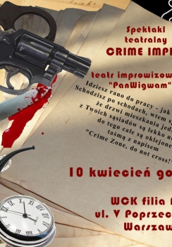 „Crime impro” - spektakl teatralny