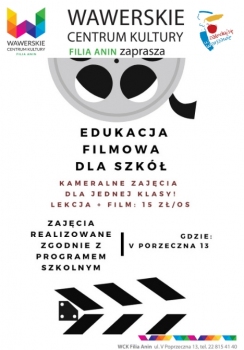 Edukacja filmowa dla szkół