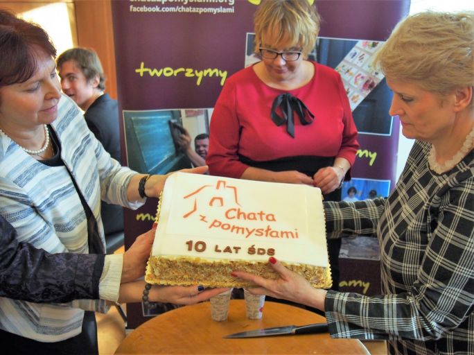 
			10-lecie Chaty z Pomysłami w WCK Filia Anin, 27.11.2018. (fot. Katarzyna Pruchniewicz)