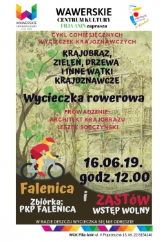 Odwołana wycieczka rowerowa! 16.06.2019