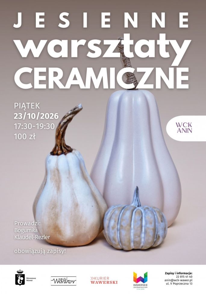 
			Jesienne warsztaty ceramiczne