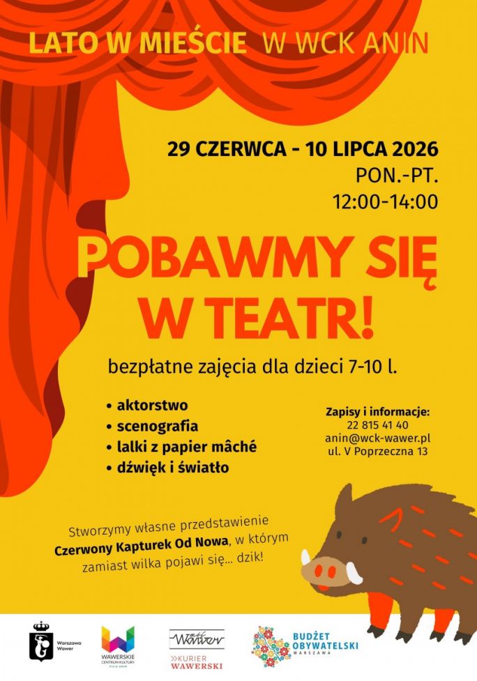 
			Pobawmy się w teatr!