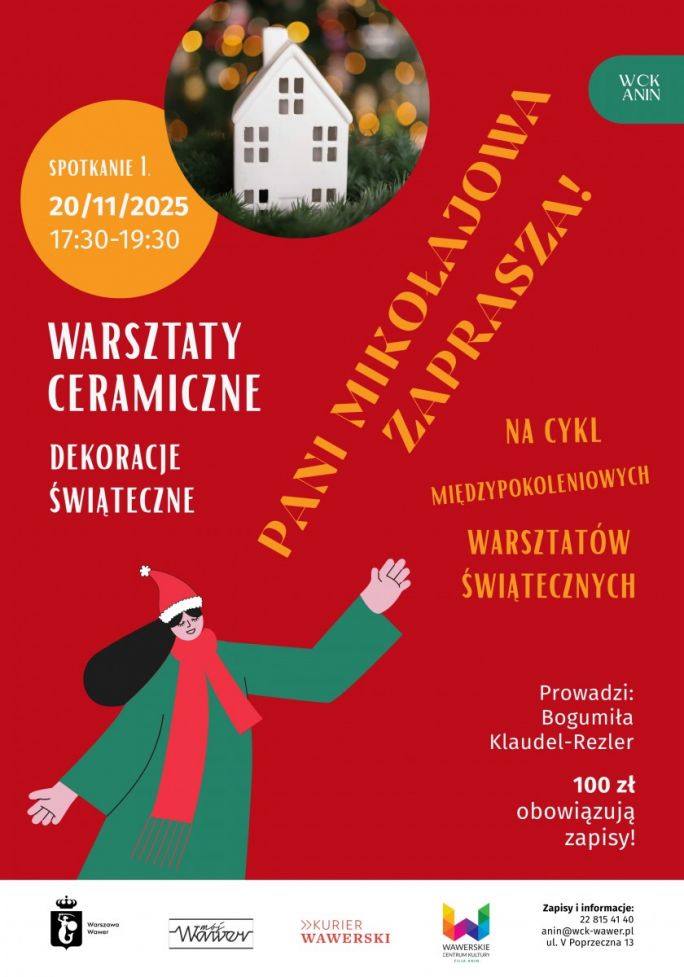 
			Pani Mikołajowa zaprasza! Cz.1: Ceramika
