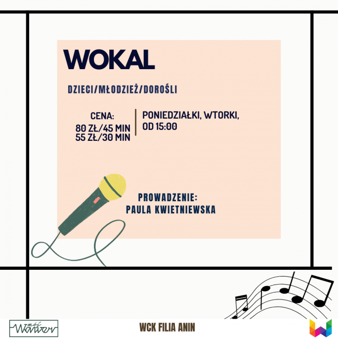 WOKAL WCK filia Anin