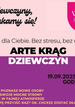 ARTE KRĄG DLA DZIEWCZYN