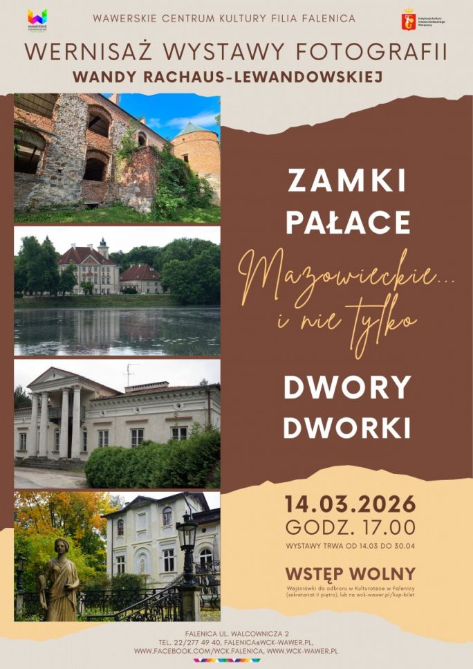 
			Wernisaż wystawy fotografii Wandy Rachaus w WCK Falenica