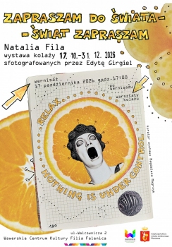Wystawa kolaży Natalii Fili sfotografowanych przez Edytę Girgiel pt. 