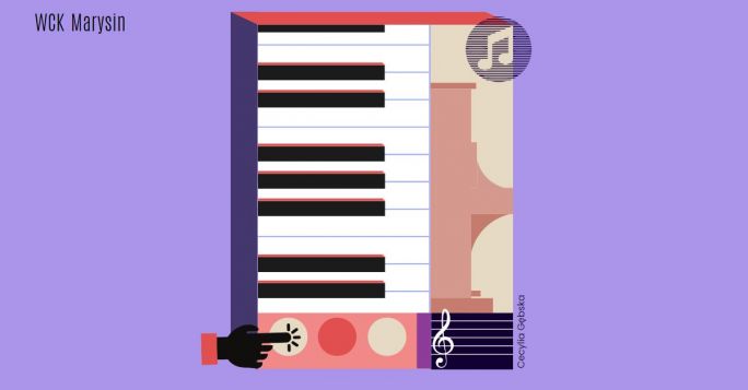 
			NAUKA GRY NA PIANINIE, KEYBOARDZIE - WCK Marysin