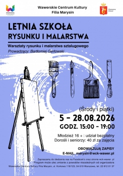 Letnia szkoła rysunku i malarstwa