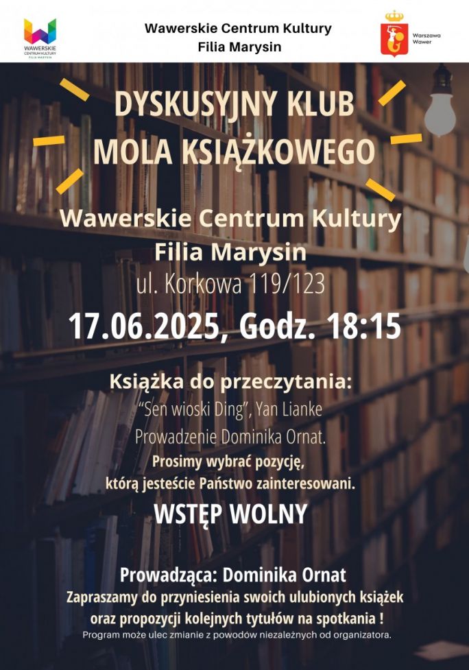 
			Klub Mola Książkowego