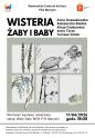 Wisteria, żaby i baby