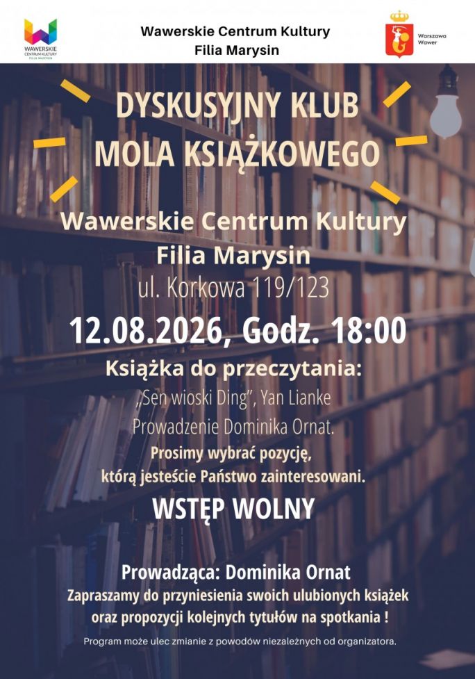 
			Klub Mola Książkowego