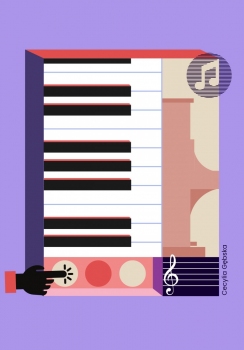 NAUKA GRY NA PIANINIE, KEYBOARDZIE - WCK Marysin