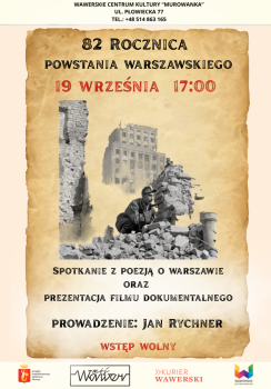 82 rocznica powstania warszawskiego
