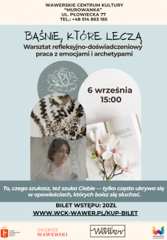 Zaproszenie na baśnie które leczą
