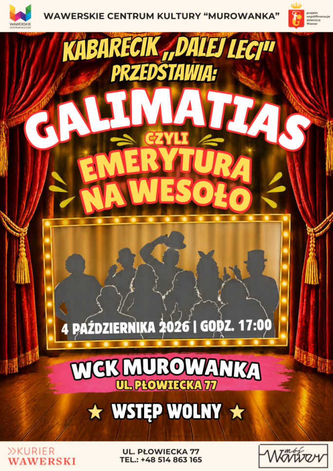 
			Kabarecik dalej leci!