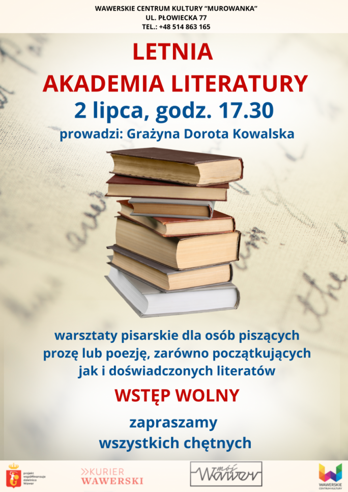 
			Letnia Akademia Literatury 