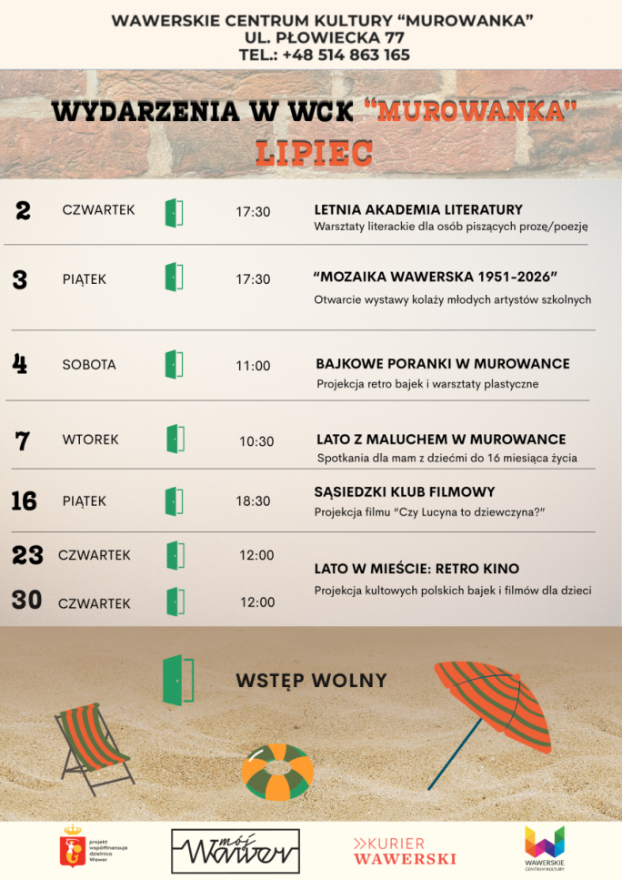 
			harmonogram Murowanki na Czerwiec ul. Płowiecka 77 w warszawie