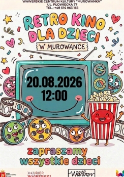 retro kino dla dzieci sierpień
