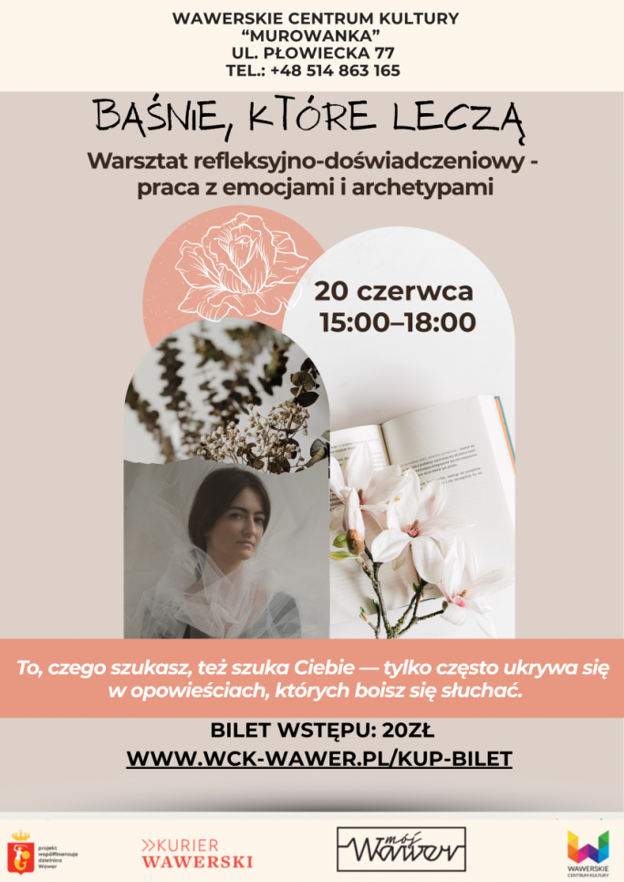 
			Baśnie, które leczą - warsztat kulturowo-rozwojowy dla dorosłych