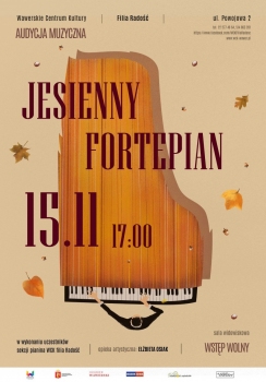 Audycja Muzyczna "Jesienny Fortepian" WCK Radość 15.11.25