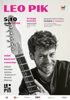 Leo Pik - Koncert coverów |5.10.25| WCK Radość