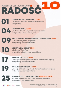 Październik w Radości