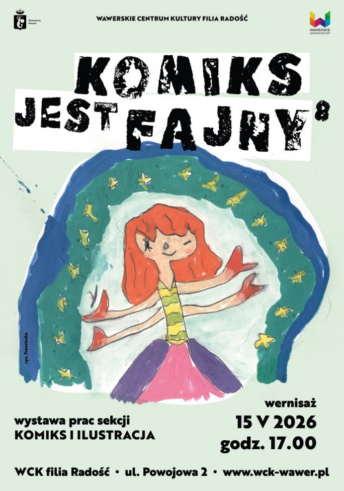 
			Komiks jest fajny
