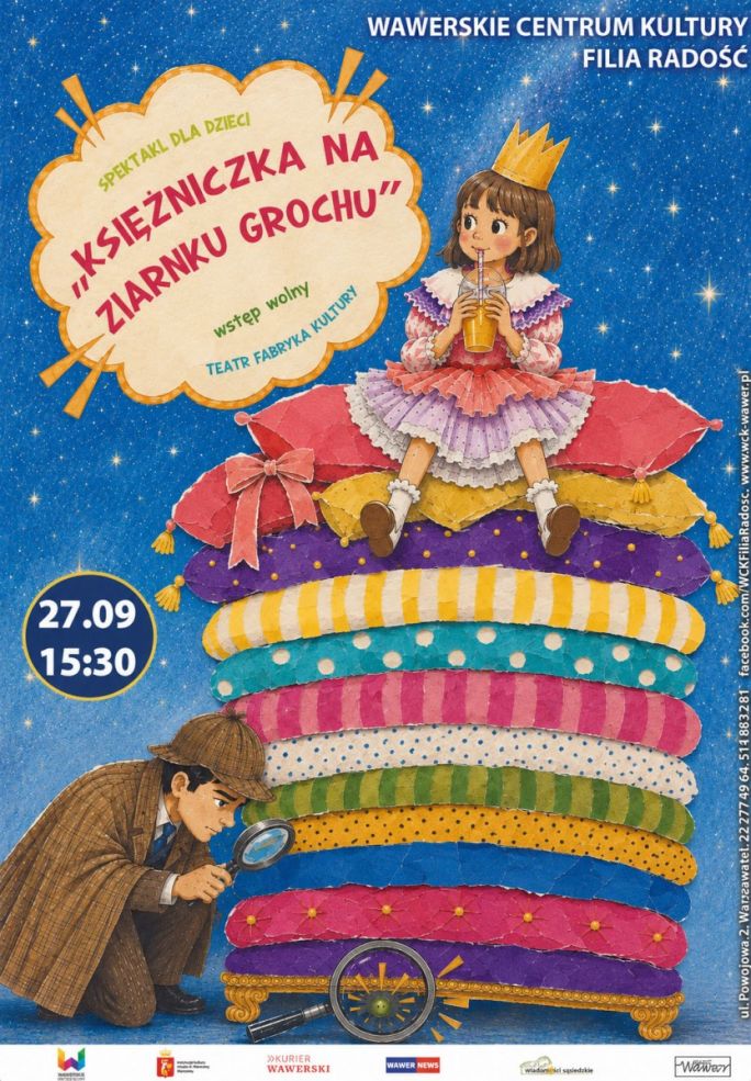 
			Księżniczka na ziarnku grochu
