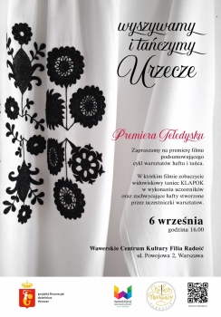 "Wyszywamy i tańczymy Urzecze"