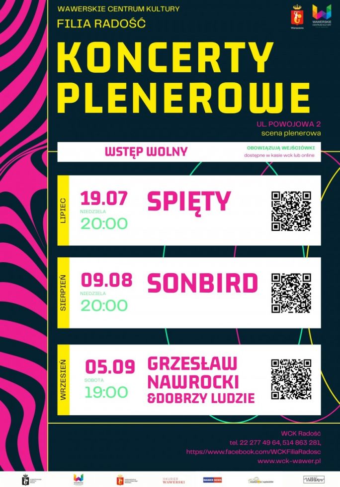 
			Koncerty plenerowe