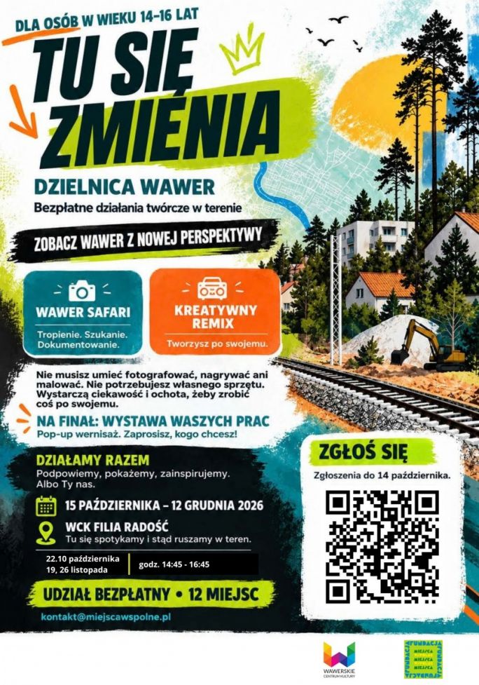 
			Plakat zapowiada projekt 