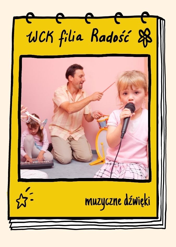 
			PLAKAT INFORMUJE O ZAJĘCIACH MUZYCZNYCH