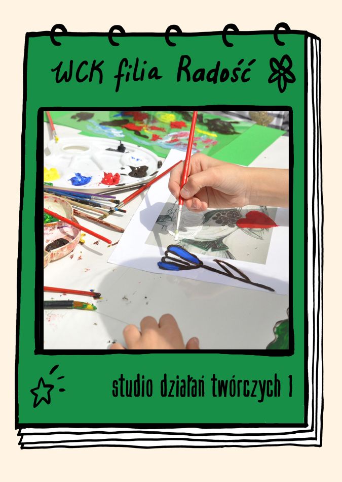 STUDIO DZIAŁAŃ TWÓRCZYCH I - plastyka dla dzieci młodszych
