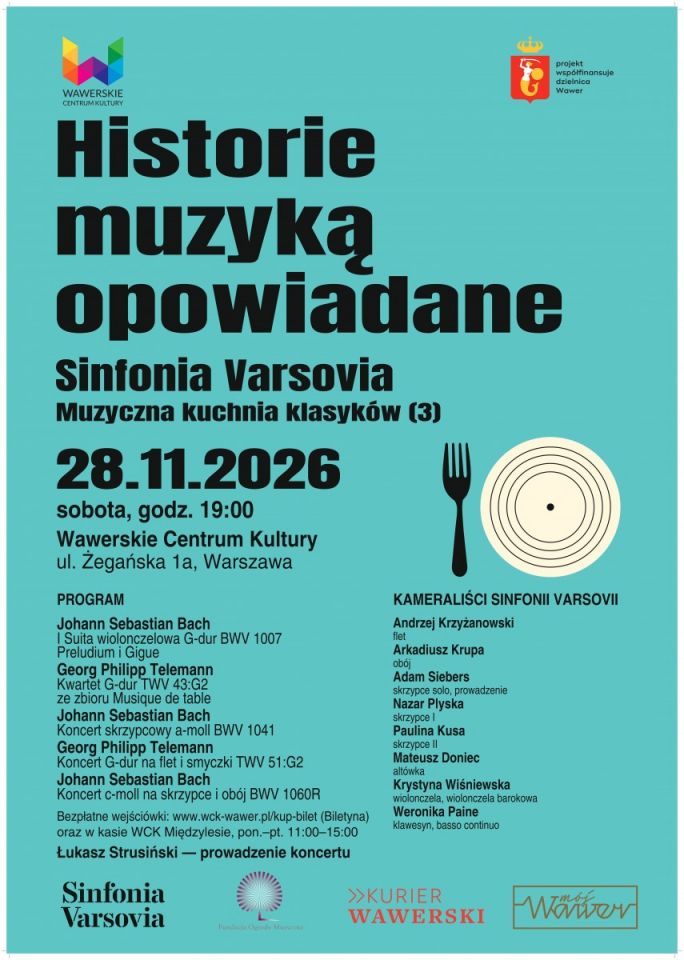 
			Plakat z informacją o koncercie