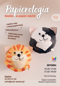 PAPIEROLOGIA - rzeźba w papier mâché