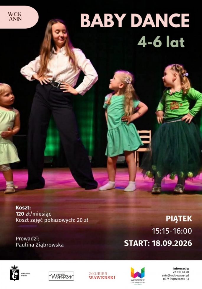 
			BABY DANCE 4-6 lat