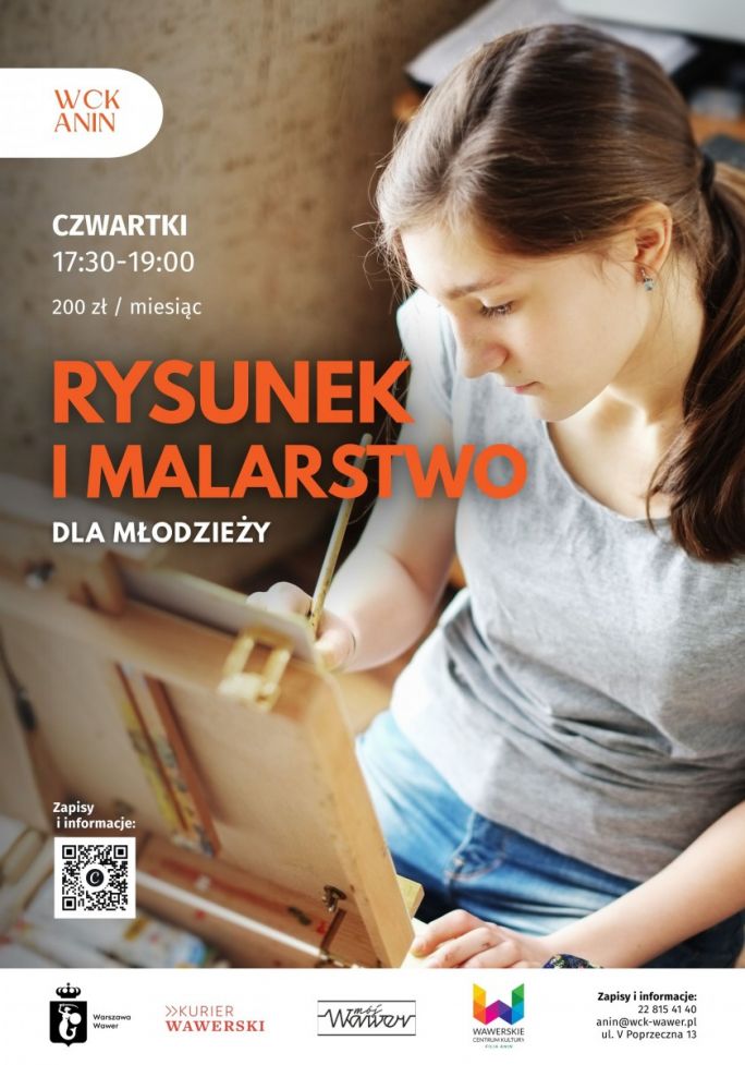 
			MALARSTWO I RYSUNEK DLA MŁODZIEŻY