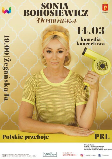 
			Sonia Bohosiewicz Domówka - monodram/ 14.03.2026 / WSK Międzylesie 