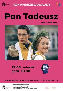 Zapraszamy do Klubu filmowego na kolejny z cyklu filmów prezentowany w ramach ROKU ANDRZEJA WAJDY.