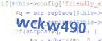 verification code