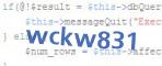 verification code