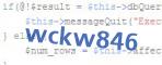 verification code